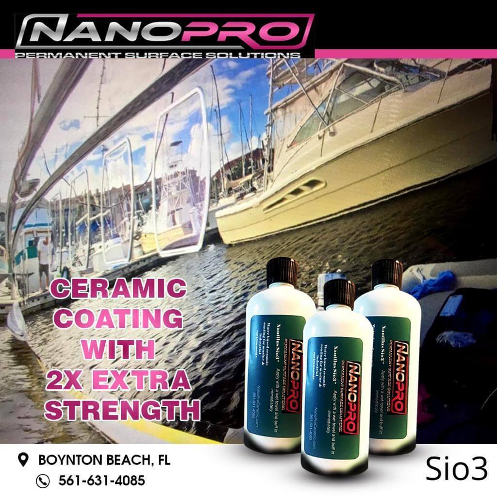 NanoPro Nautilus Marine Sio3™ Ceramic Coating